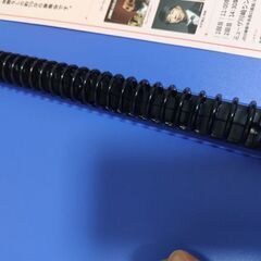 青色リングファイル二個セットの画像