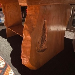 一枚板　テーブル　座卓の画像