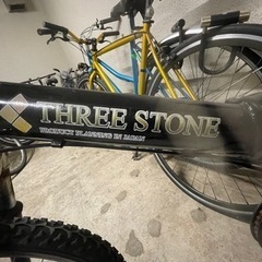 折りたたみ自転車　ジャンク品　THREE STONEの画像