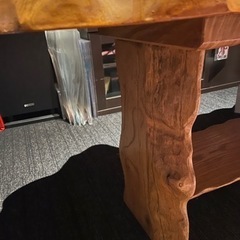 一枚板　テーブル　座卓の画像