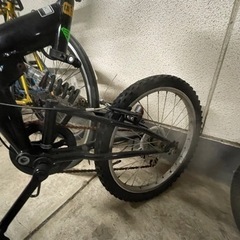 折りたたみ自転車　ジャンク品　THREE STONEの画像