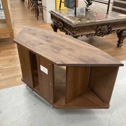 S182 ★ 今村家具工芸 テレビカウンターボード 天然木 120cm USED 綺麗