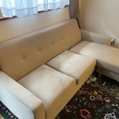 3人掛けオットマン