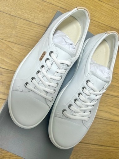 ecco レディーススニーカー ホワイト 23cm