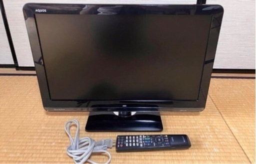 シャープ 22V型 液晶 テレビ AQUOS LC-22K3-B ブラック