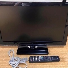 シャープ 22V型 液晶 テレビ AQUOS LC-22K3-B ブラック