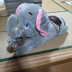 ゾウのぬいぐるみ 全長70cm
