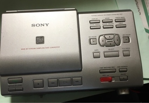 SONY・ポータブルMDレコーダー・MZ-R5ST