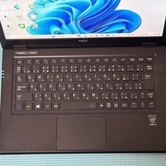 NEC 薄型ノートPC ！M.2 SSD128GB メモリ4GB★VK22TG-S★ Core i5-5200U Webカメラ Win11 MS Office2021 Professional ★中古美品★ ②の画像