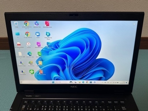 NEC 薄型ノートPC ！M.2 SSD128GB メモリ4GB★VK22TG-S★ Core i5-5200U Webカメラ Win