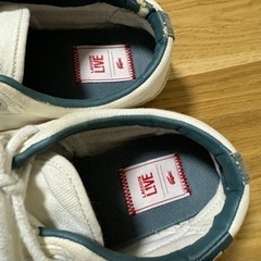 ラコステのスニーカーの画像