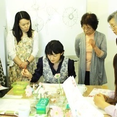 にじみと色を楽しむ【水の彩り】透明水彩画教室@山梨県甲斐市の画像