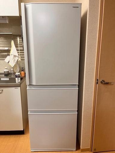 東芝　冷蔵庫　GR-U36SC  ホワイト　356L  2023年製