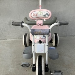 三輪車　ディズニー　ピンク　の画像