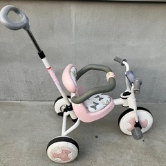 三輪車　ディズニー　ピンク　の画像