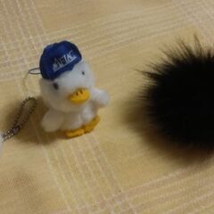 ◆【ストラップ・キーホルダー/３点セット】　　Aflac.etc。　　※お取り引きのついでに、如何でしょうか?の画像