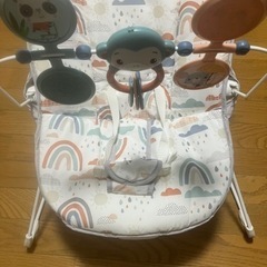 フィッシャープライス レインボー ベビー バウンサー チェア ブルブルの画像