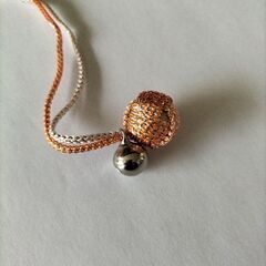 ハンドメイド　オレンジ　新品