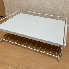 レンジ、オーブン下収納ラック