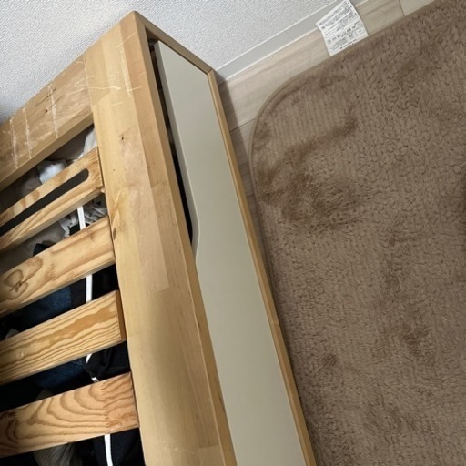 ⭐️シングルベット　収納付き⭐️