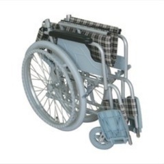 ☆直接限定☆TacaoF B-31ハンドブレーキ付きアルミ製車いす(背折れタイプ)