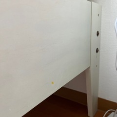 すのこシングルベットフレームの画像
