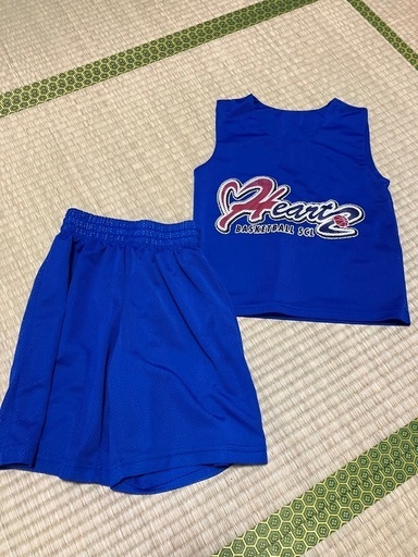 ハーツ　ユニフォーム　ジャージ　バスケ