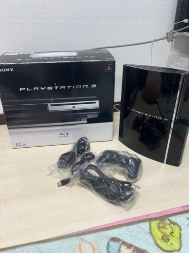 電源付きます！訳あり　ps3 本体　60gモデル