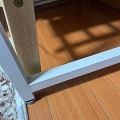 システムデスク　ホワイト　ニトリ【引き取り先決定しました】の画像