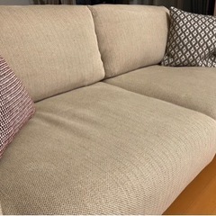 【引取手見つかりました】2.5人掛ソファ【無印良品】の画像