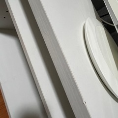 ニトリ　ローボード　ホワイト【お譲り先決定】の画像