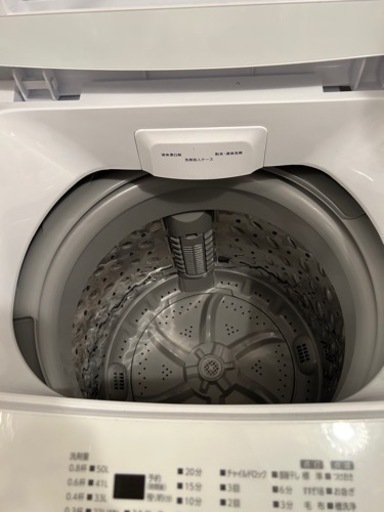 アイリスオーヤマ2022年製 洗濯機 6kg（IRIS IAW-T604E-W WHITE