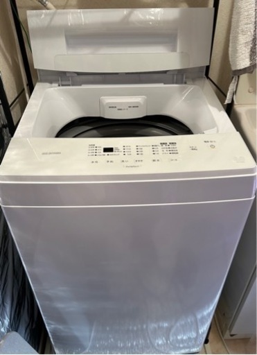 アイリスオーヤマ2022年製 洗濯機 6kg（IRIS IAW-T604E-W WHITE