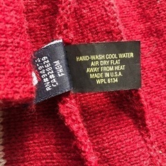 【希少】90s  ステューシー  紺タグ　マフラー（made in USA）の画像