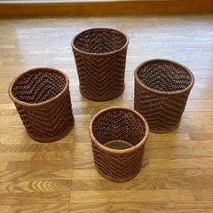 植木鉢カバー5点無料でお譲りします。の画像