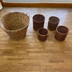 植木鉢カバー5点無料でお譲りします。