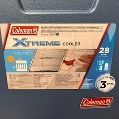 【お取引者決定しました】コールマン(Coleman) クーラーボックス エクストリームクーラー 28QT 約26Lの画像