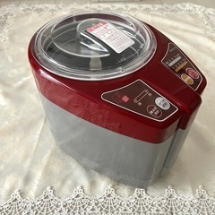 家庭用精米機「匠味米」MB-RC71 レッドの画像
