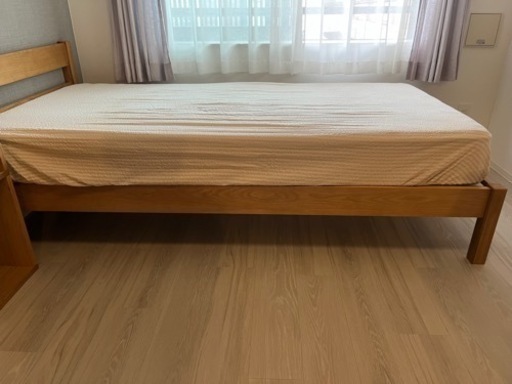 MUJIシングルベッド