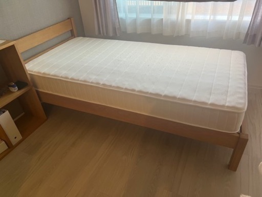 MUJIシングルベッド