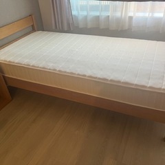 MUJIシングルベッドの画像