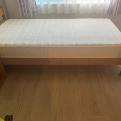MUJIシングルベッドの画像