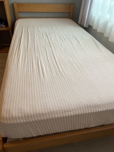 MUJIシングルベッド