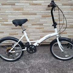 中古自転車 6段変速 20インチ ライト種類 軽整備済み 防犯登録対応 町田市 相模原市 MM133