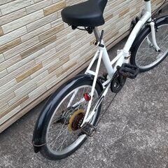 中古自転車 6段変速 20インチ ライト種類 軽整備済み 防犯登録対応 町田市 相模原市 MM133