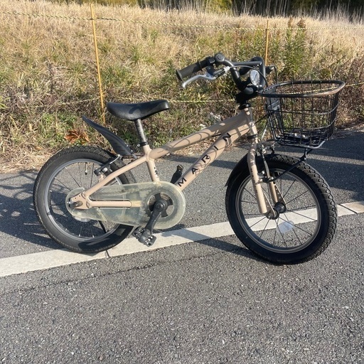 MARINマリン16インチキッズバイク適正身長 95cm-115cm  股下 48cm
