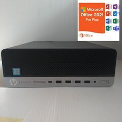 HP Prodesk600 G4 SFF i5-8500 HDD256gb＋ﾓﾆﾀｰ付きｾｯﾄ（17ｲﾝﾁ)