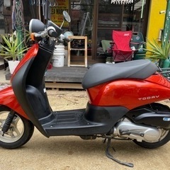 【低走行】HONDA ホンダトゥデイ  FIインジェクション  4サイクル原付バイクの画像