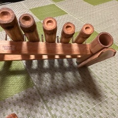 竹製の木琴の画像