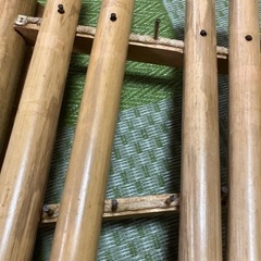 竹製の木琴の画像